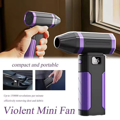 X8 Turbo Cordless Air Duster – 160,000 RPM High-Speed Electric Air Blower