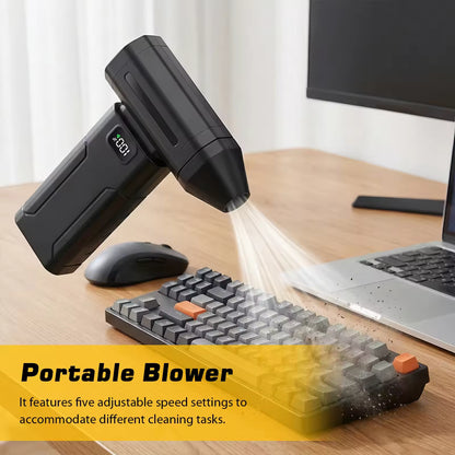 X8 Turbo Cordless Air Duster – 160,000 RPM High-Speed Electric Air Blower